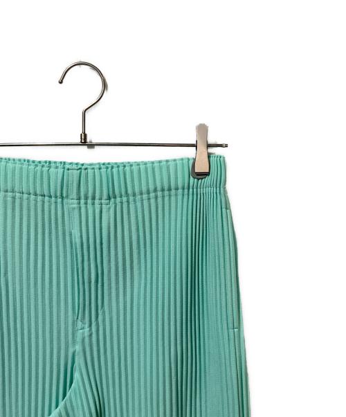 HOMME PLISSE ISSEY MIYAKE（オム プリッセ イッセイ ミヤケ）HOMME PLISSE ISSEY MIYAKE (オム プリッセ イッセイ ミヤケ) AERIALパンツ グリーン サイズ:1の古着・服飾アイテム
