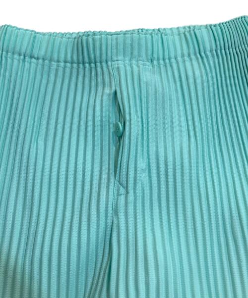 HOMME PLISSE ISSEY MIYAKE（オム プリッセ イッセイ ミヤケ）HOMME PLISSE ISSEY MIYAKE (オム プリッセ イッセイ ミヤケ) AERIAL プリーツパンツ グリーン サイズ:1の古着・服飾アイテム