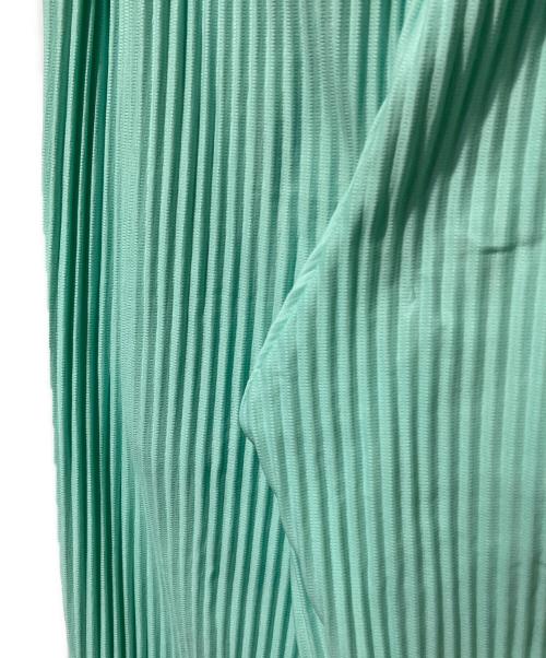 HOMME PLISSE ISSEY MIYAKE（オム プリッセ イッセイ ミヤケ）HOMME PLISSE ISSEY MIYAKE (オム プリッセ イッセイ ミヤケ) AERIAL プリーツパンツ グリーン サイズ:1の古着・服飾アイテム