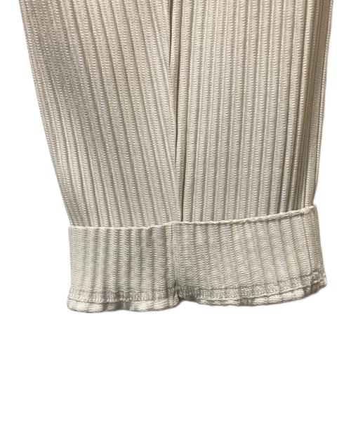 HOMME PLISSE ISSEY MIYAKE（オム プリッセ イッセイ ミヤケ）HOMME PLISSE ISSEY MIYAKE (オム プリッセ イッセイ ミヤケ) COMPLEAT TROUSERS 黄緑 サイズ:1の古着・服飾アイテム