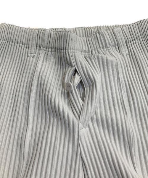 HOMME PLISSE ISSEY MIYAKE（オム プリッセ イッセイ ミヤケ）HOMME PLISSE ISSEY MIYAKE (オム プリッセ イッセイ ミヤケ) COMPLEAT TROUSERS 黄緑 サイズ:1の古着・服飾アイテム