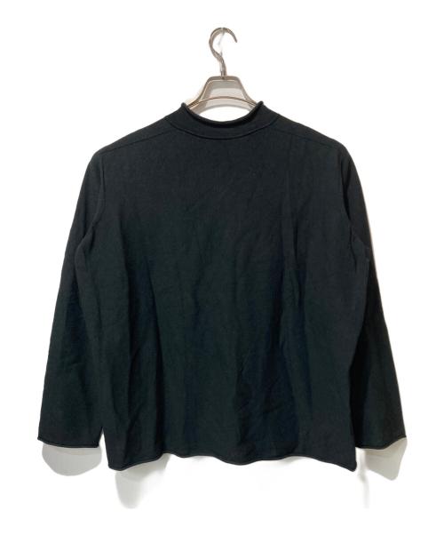 HOMME PLISSE ISSEY MIYAKE（オム プリッセ イッセイ ミヤケ）HOMME PLISSE ISSEY MIYAKE (オム プリッセ イッセイ ミヤケ) インサイドアウトタートルネックニット ブラック サイズ:なしの古着・服飾アイテム