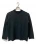 HOMME PLISSE ISSEY MIYAKE（オム プリッセ イッセイ ミヤケ）の古着「インサイドアウトタートルネックニット」｜ブラック
