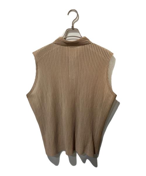 HOMME PLISSE ISSEY MIYAKE（オム プリッセ イッセイ ミヤケ）HOMME PLISSE ISSEY MIYAKE (オム プリッセ イッセイ ミヤケ) LIGHT MESH ブラウン サイズ:2の古着・服飾アイテム