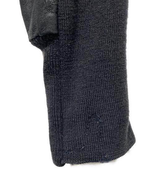 RICK OWENS（リックオウエンス）RICK OWENS (リックオウエンス) ラムレザージャケット ブラック サイズ:42の古着・服飾アイテム