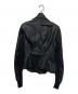 RICK OWENS (リックオウエンス) ラムレザージャケット ブラック サイズ:42：27000円