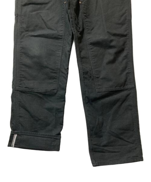 CarHartt（カーハート）CarHartt (カーハート) ダブルニーペインターパンツ ブラック サイズ:38×34の古着・服飾アイテム