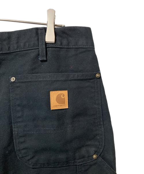 CarHartt（カーハート）CarHartt (カーハート) ダブルニーペインターパンツ ブラック サイズ:38×34の古着・服飾アイテム