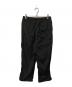 ATON (エイトン) HAND DYED NYLON | UTILITY PANTS ブラック サイズ:04：15000円