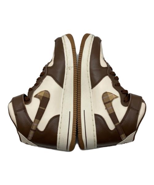 NIKE（ナイキ）NIKE (ナイキ) AIR FORCE1MID ブラウン サイズ:26.5の古着・服飾アイテム