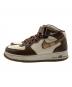 NIKE (ナイキ) AIR FORCE1MID ブラウン サイズ:26.5：5000円
