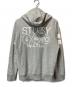 stussy (ステューシー) ジップパーカー グレー サイズ:M：7000円