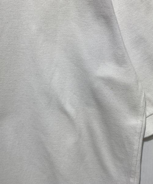 HERMES（エルメス）HERMES (エルメス) Ｈロゴ刺繍ポロシャツ ホワイト サイズ:　の古着・服飾アイテム