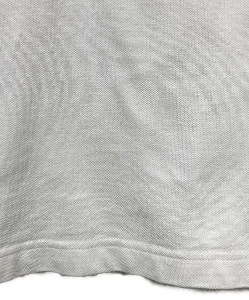 HERMES（エルメス）HERMES (エルメス) Ｈロゴ刺繍ポロシャツ ホワイト サイズ:　の古着・服飾アイテム