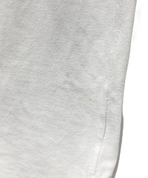 HERMES（エルメス）HERMES (エルメス) Ｈロゴ刺繍ポロシャツ ホワイト サイズ:　の古着・服飾アイテム