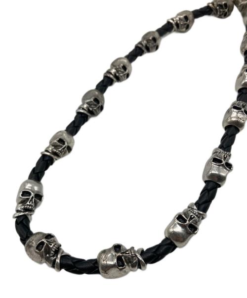 Roen（ロエン）Roen (ロエン) スカルモチーフウォレットチェーン ブラックの古着・服飾アイテム