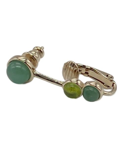 Chloe（クロエ）Chloe (クロエ) ゾディアックセットピアス グリーンの古着・服飾アイテム