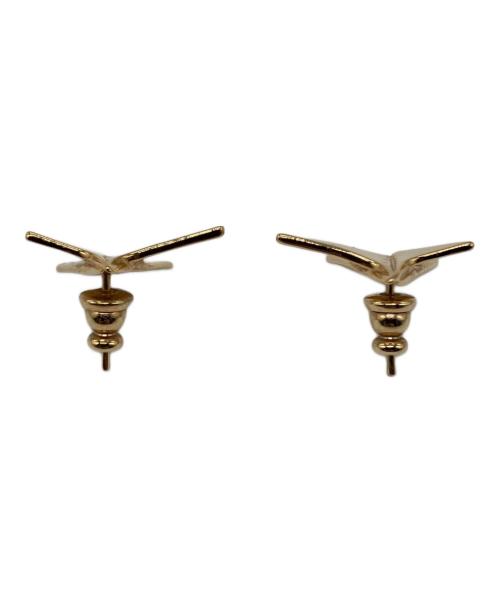 Salvatore Ferragamo（サルヴァトーレ フェラガモ）Salvatore Ferragamo (サルヴァトーレ フェラガモ) スターモチーフピアス ゴールドの古着・服飾アイテム