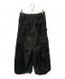 MAISON SPECIAL (メゾンスペシャル) Different Material Docking Prime-Wide Field Pants ブラック：14000円