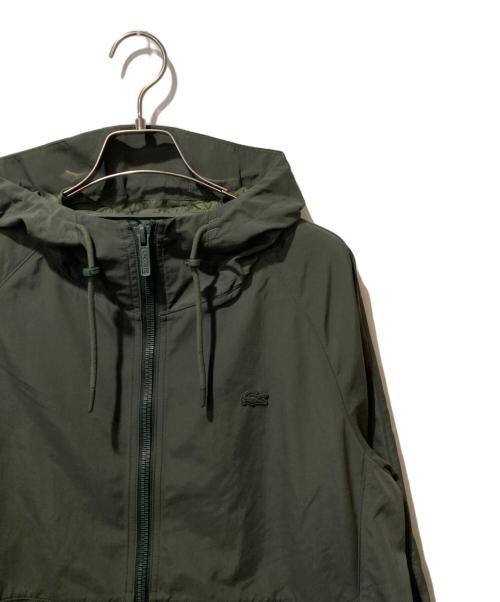 LACOSTE（ラコステ）LACOSTE (ラコステ) 撥水防風フードジャケット グリーン サイズ:50 未使用品の古着・服飾アイテム