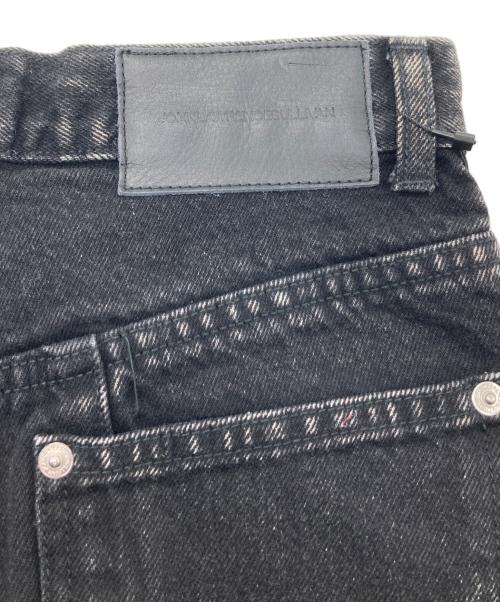 JOHN LAWRENCE SULLIVAN（ジョン ローレンス サリバン）JOHN LAWRENCE SULLIVAN (ジョン ローレンス サリバン) WASHED DENIM HOLLOWED OUT PANTS ブラック サイズ:XS 未使用品の古着・服飾アイテム