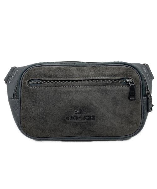 COACH（コーチ）COACH (コーチ) エリアス ベルト バッグ グレーの古着・服飾アイテム