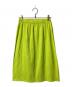 me ISSEY MIYAKE (ミーイッセイ ミヤケ) プリーツスカート イエロー サイズ:記載なし：7000円