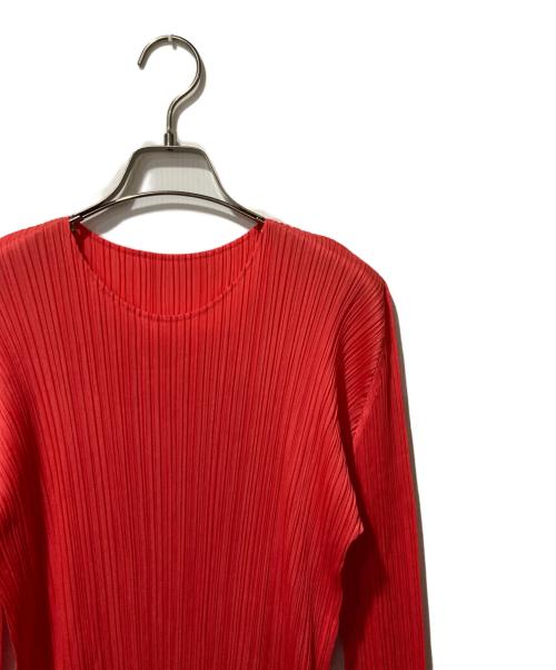 PLEATS PLEASE（プリーツプリーズ）PLEATS PLEASE (プリーツプリーズ) サイドジッププリーツワンピース ベージュ サイズ:4の古着・服飾アイテム