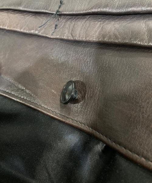 WAREHOUSE（ウエアハウス）WAREHOUSE (ウエアハウス) ホースハイドレザージャケット ブラウン サイズ:38の古着・服飾アイテム