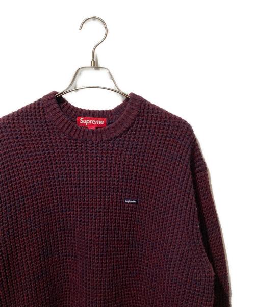 SUPREME（シュプリーム）Supreme (シュプリーム) Waffle Small Box Sweater レッド サイズ:Mの古着・服飾アイテム