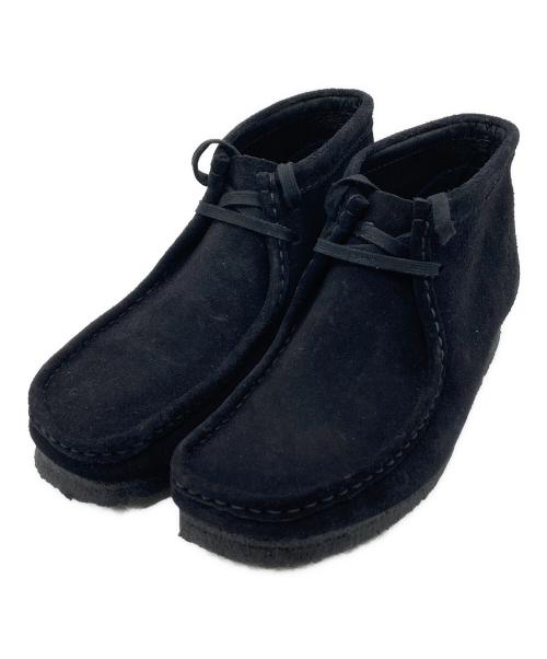 CLARKS（クラークス）CLARKS (クラークス) Wallabee Boot Black Suede ブラック サイズ:28㎝の古着・服飾アイテム
