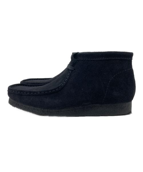 CLARKS（クラークス）CLARKS (クラークス) Wallabee Boot Black Suede ブラック サイズ:28㎝の古着・服飾アイテム
