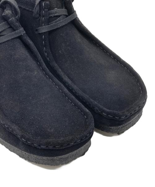 CLARKS（クラークス）CLARKS (クラークス) Wallabee Boot Black Suede ブラック サイズ:28㎝の古着・服飾アイテム