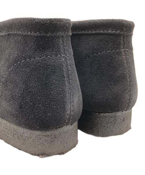 CLARKS（クラークス）CLARKS (クラークス) Wallabee Boot Black Suede ブラック サイズ:28㎝の古着・服飾アイテム