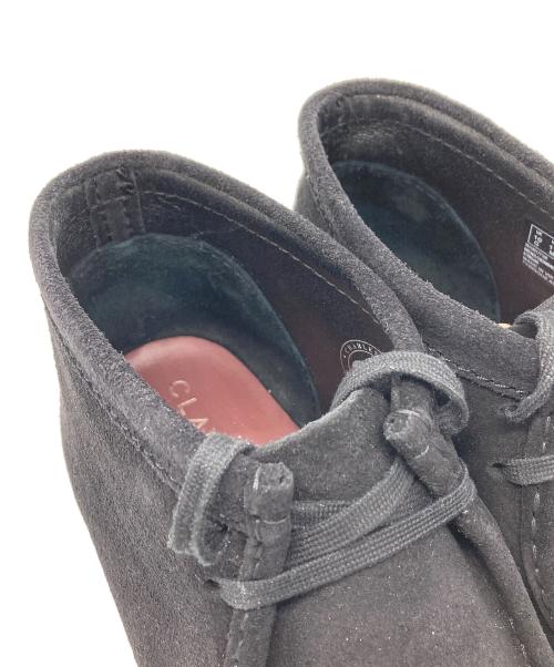 CLARKS（クラークス）CLARKS (クラークス) Wallabee Boot Black Suede ブラック サイズ:28㎝の古着・服飾アイテム