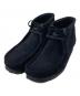 CLARKS（クラークス）の古着「Wallabee Boot Black Suede」｜ブラック