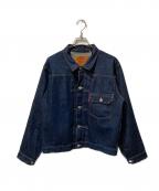 LEVI'S VINTAGE CLOTHINGリーバイス ビンテージ クロージング）の古着「濃紺506XXE 1st デニムジャケット」｜インディゴ
