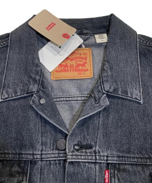 LEVI'S（リーバイス）LEVI'S (リーバイス) デニムジャケット ブラック サイズ:L 未使用品の古着・服飾アイテム