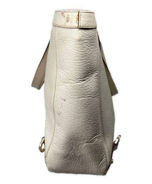 GUCCI（グッチ）GUCCI (グッチ) トートバッグ ホワイトの古着・服飾アイテム