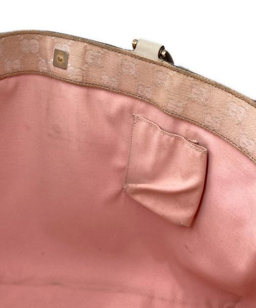GUCCI（グッチ）GUCCI (グッチ) トートバッグ ホワイトの古着・服飾アイテム