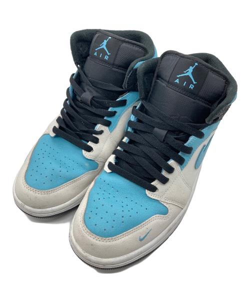 NIKE（ナイキ）NIKE (ナイキ) AIR JOTDAN 1 MID SE ブルー サイズ:26cmの古着・服飾アイテム