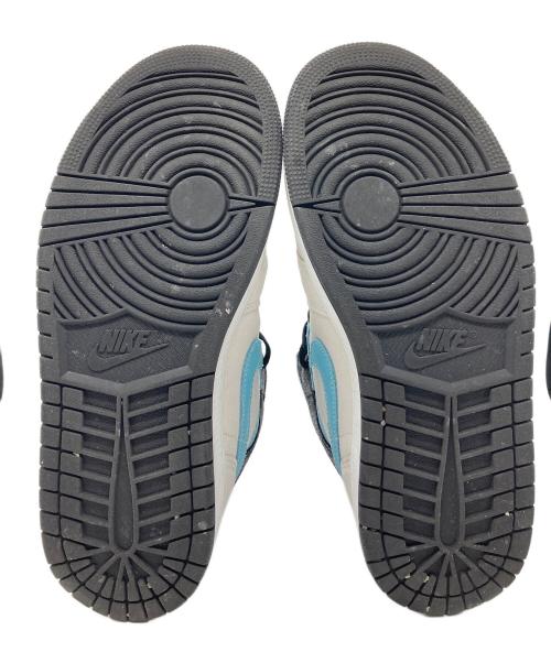 NIKE（ナイキ）NIKE (ナイキ) AIR JOTDAN 1 MID SE ブルー サイズ:26cmの古着・服飾アイテム
