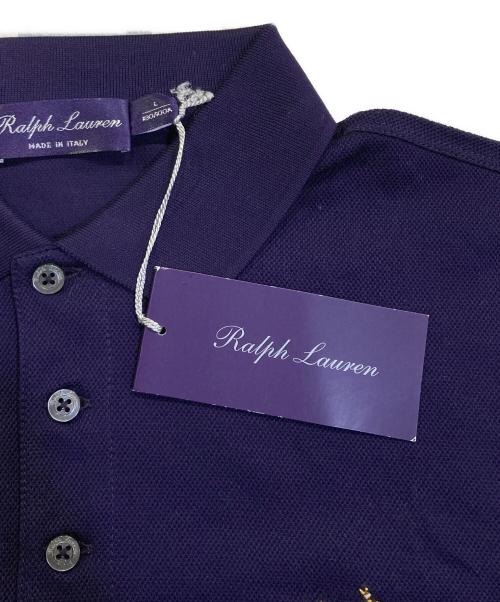 RALPH LAUREN Purple Label（ラルフ ローレン パープル レーベル）RALPH LAUREN Purple Label (ラルフ ローレン パープル レーベル) ポロシャツ パープル サイズ:Lの古着・服飾アイテム