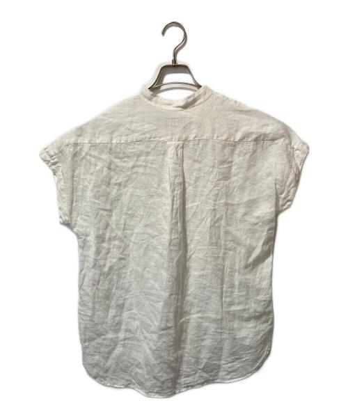 POLO RALPH LAUREN（ポロ・ラルフローレン）POLO RALPH LAUREN (ポロ・ラルフローレン) 半袖リネンシャツ ホワイト サイズ:Sの古着・服飾アイテム