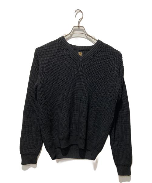 BATONER（バトナ―）BATONER (バトナ―) ケーブルニット ブラック サイズ:1の古着・服飾アイテム
