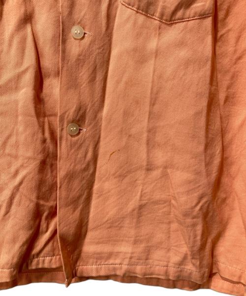 sports wear（スポーツウェア）sports wear (スポーツウェア) ヴィンテージレーヨンシャツ ピンク サイズ:Lの古着・服飾アイテム