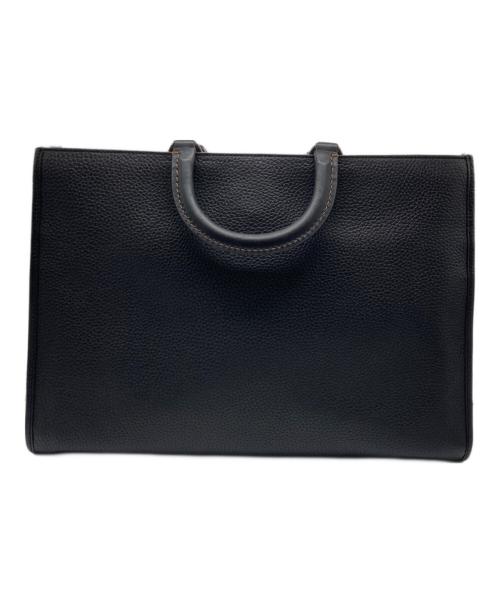 COACH（コーチ）COACH (コーチ) ローグ ブリーフ・リジェネラティブ レザー ブラックの古着・服飾アイテム