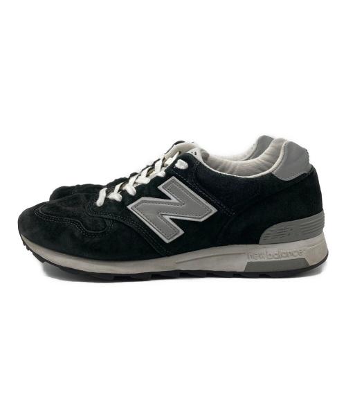 NEW BALANCE（ニューバランス）NEW BALANCE (ニューバランス) ローカットスニーカー ブラック サイズ:27.5の古着・服飾アイテム