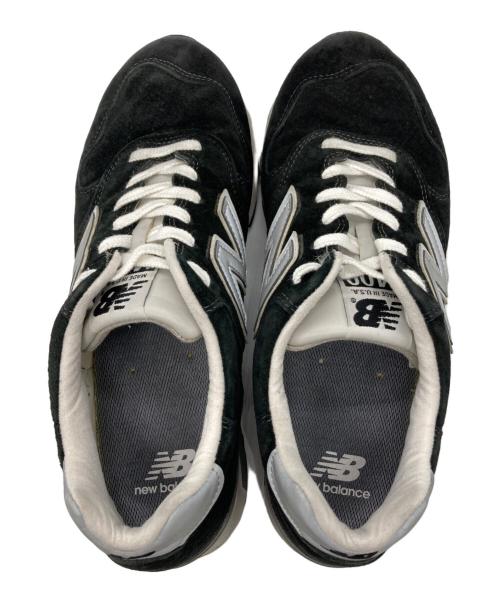 NEW BALANCE（ニューバランス）NEW BALANCE (ニューバランス) ローカットスニーカー ブラック サイズ:27.5の古着・服飾アイテム