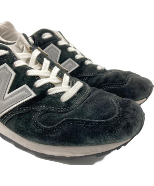NEW BALANCE（ニューバランス）NEW BALANCE (ニューバランス) ローカットスニーカー ブラック サイズ:27.5の古着・服飾アイテム